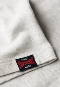 Superdry & Co REWORKED CLASSIC GRAPHIC - Camiseta estampada - flake grey marl