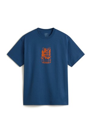 Vans TRAFFIC CONE - T-Shirt print - navy