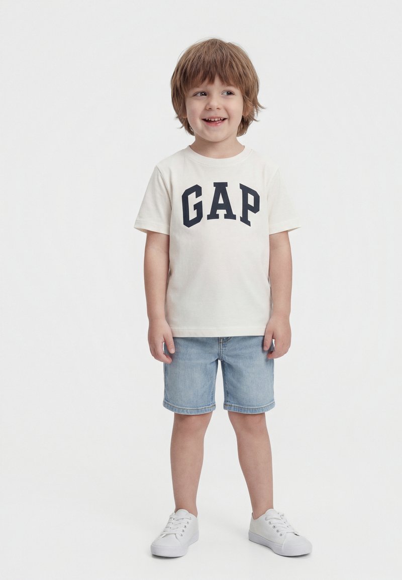 Replay Hommes T-shirt M Pur Coton Manches Courtes Logo Bleu Col Rond