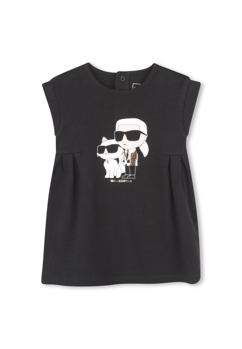 KARL LAGERFELD KIDS Robe en jersey - black