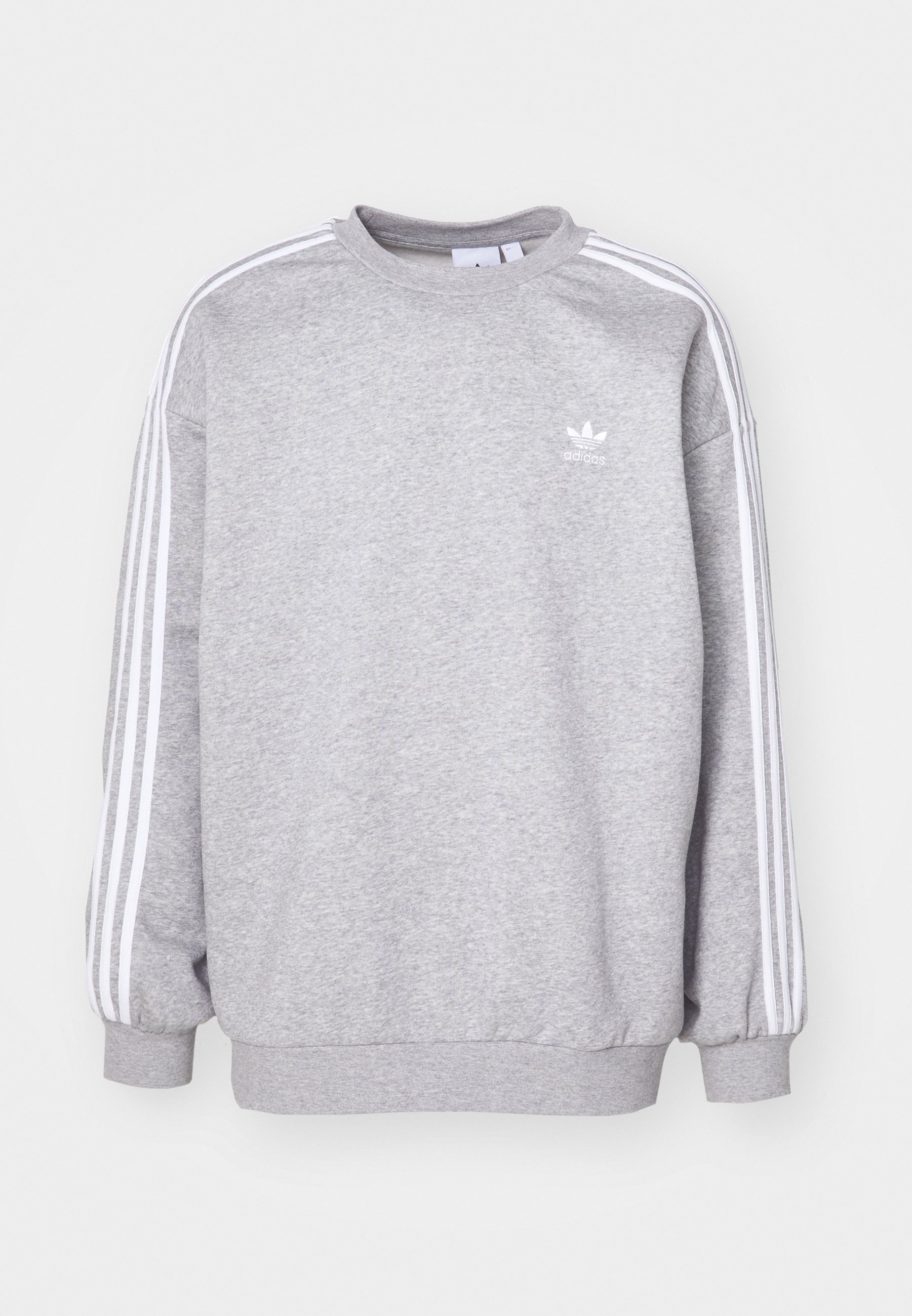 adidas Originals OVERSIZE CREW - Sweatshirt - medium grey heather