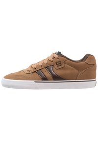 Não selecionado, tan/brown