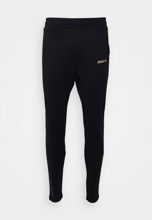 DISTRICT TAPE TRACK PANTS - Teplákové kalhoty - black