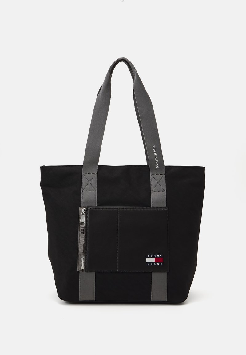 Tommy Jeans SURPLUS TOTE UNISEX - Bolso shopping - black