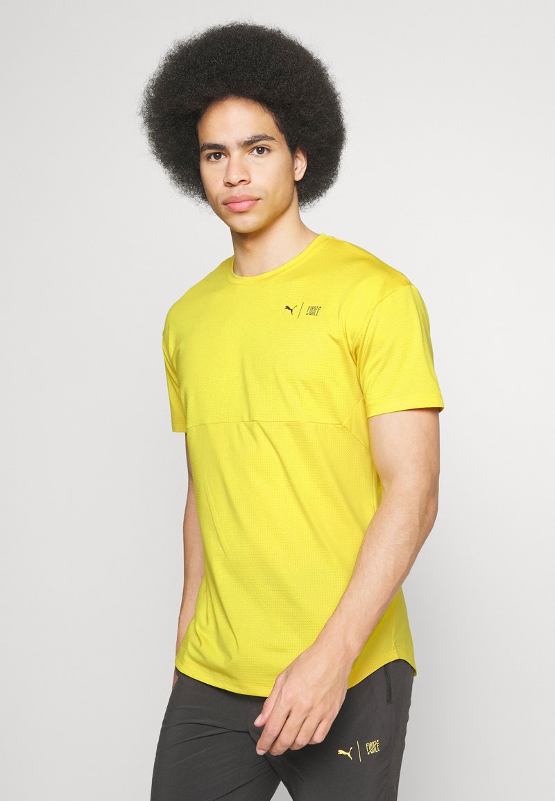 Puma FIRST MILE COMMERCIAL TEE Sports Tshirt fresh pear/green