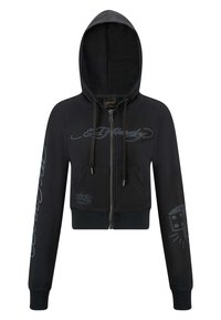 Ed Hardy EAGLE-TILL-DEATH - Sweatjakke - washed black