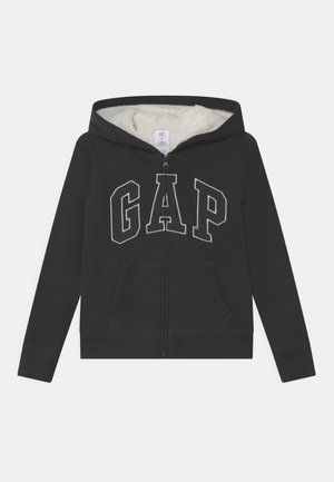 LOGO COZY GIRLS - Sweat à capuche zippé - moonless night