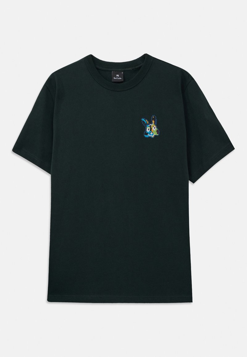 PS Paul Smith T-shirt basic donkergroen