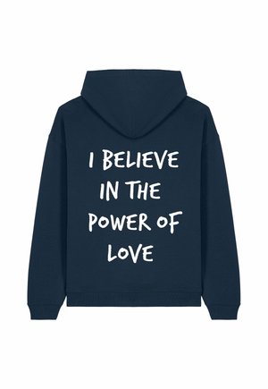 POWER OF LOVE UNISEX OVERSIZED  - Hoodie - dark blue