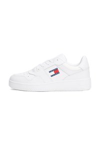 Tommy Jeans RETRO BASKET ESS - Trainers - white