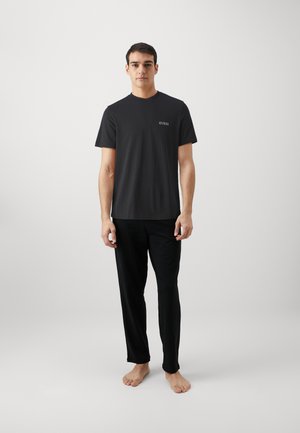 TEE 3 PACK - Pyjama top - jet black