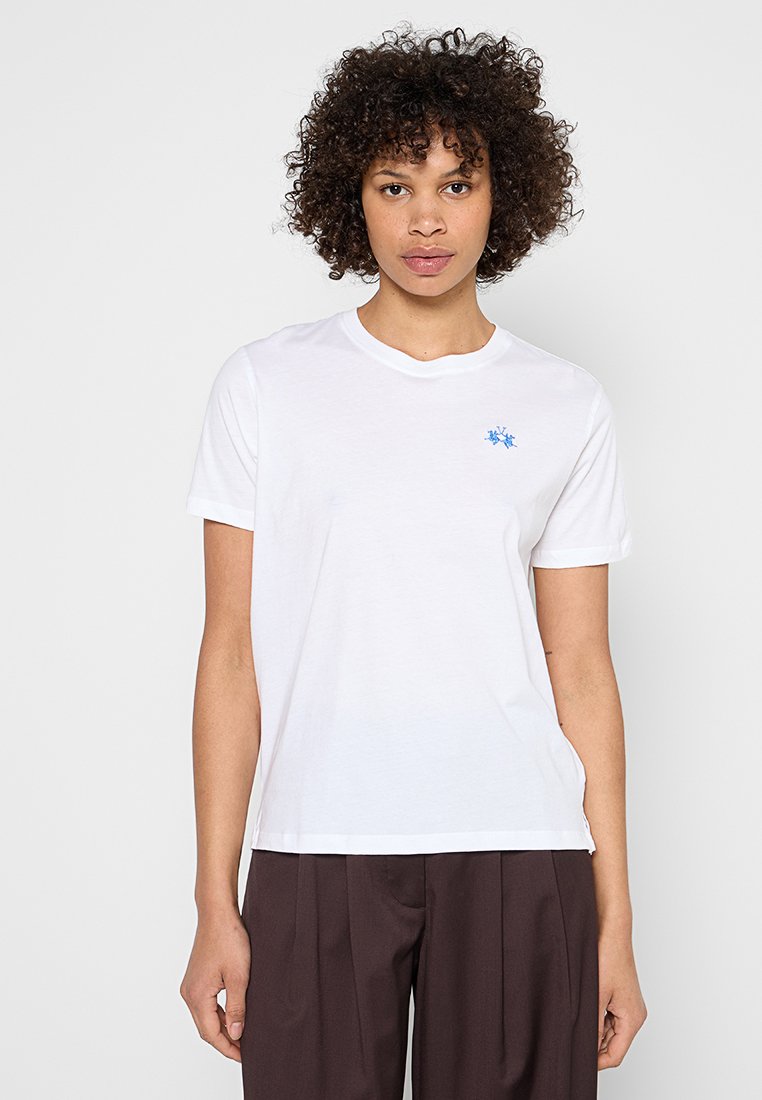 LA MARTINA T-shirt basic wit