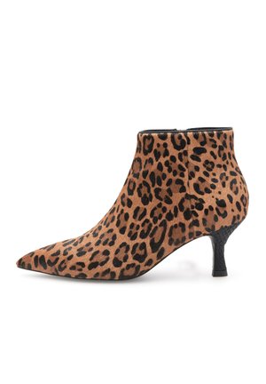 Woden Ankelboots - leopard