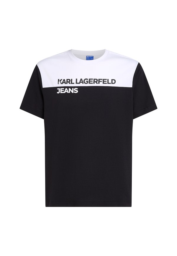 BLOCKED TEE - Print T-shirt4