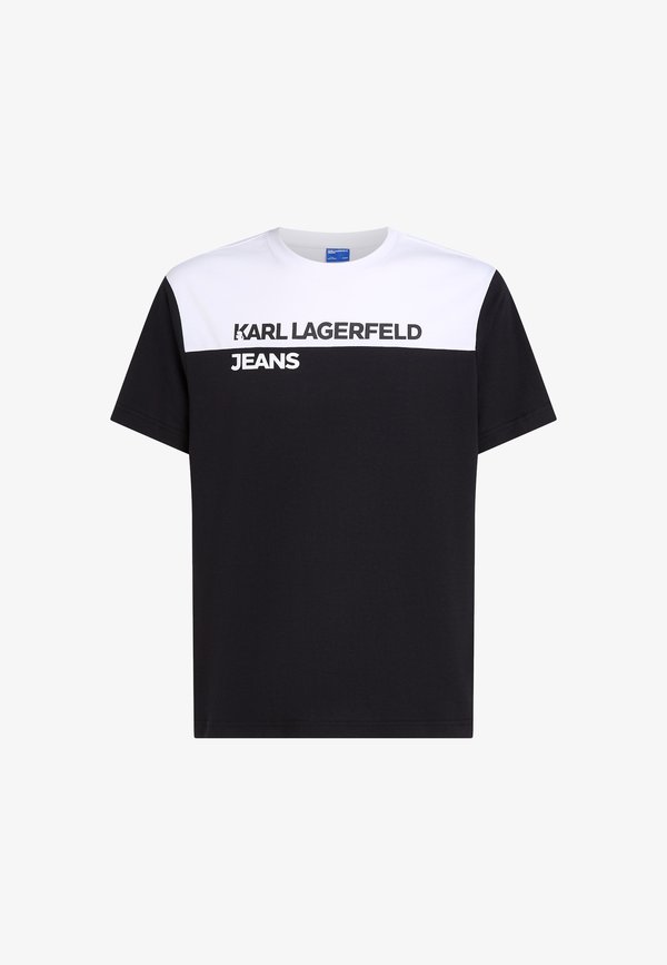 BLOCKED TEE - Print T-shirt4