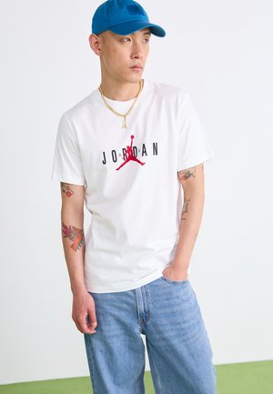 Jordan CREW - T-shirt imprimé - white