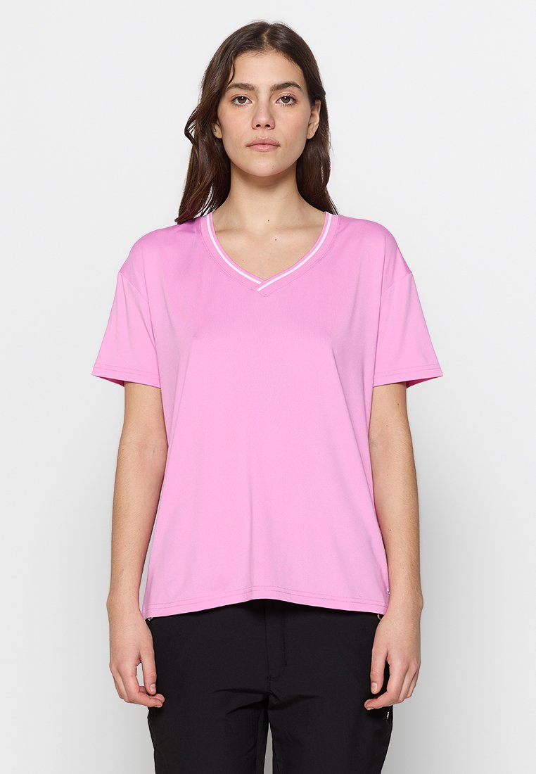 LUHTA Sport T-shirt donkerroze