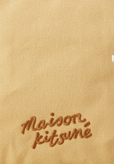 Maison Kitsuné FOX HEAD SMALL TOTE UNISEX - Torbica - cork