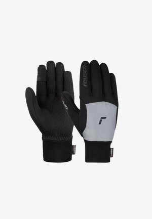 Reusch GARHWAL HYBRID TOUCHSCREEN-KOMPATIBEL - Gloves - glacier grey black