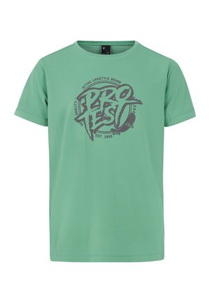PRTISLAND JR - T-Shirt print - frosty green