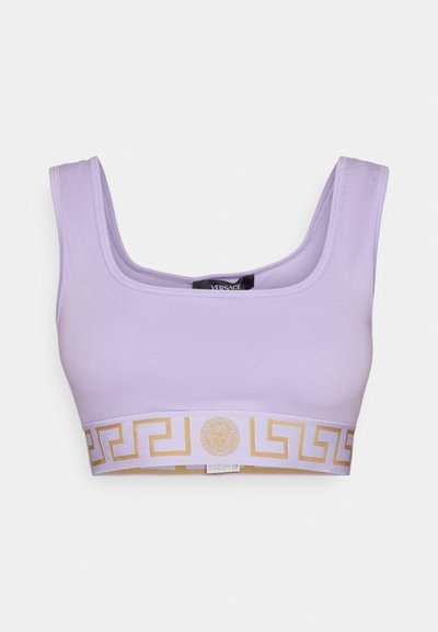 Versace UNDERWEAR TOP TOPEKA NEW LOGO - Korsetes izstrādājums ar stīpiņām - mauve