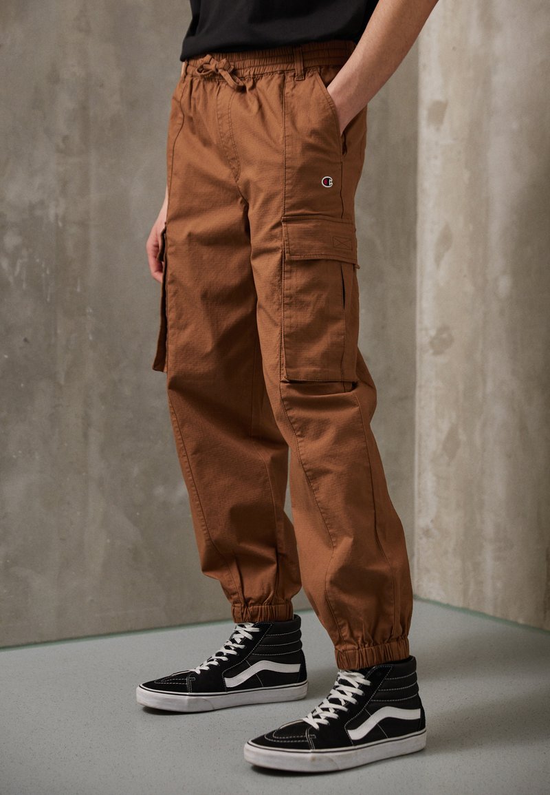 Champion Rochester CARGO PANT ELASTIC CUFF Cargo trousers bob/brown