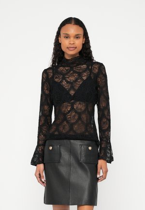 DEODARA SUZI  - Bluză cu mânecă lungă - black