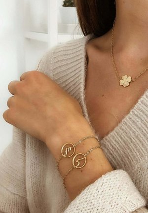 Hey Happiness, Bracelet - gold-coloured