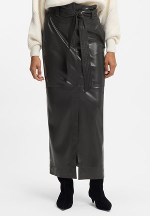 VACARO - Fustă tip creion - open grey