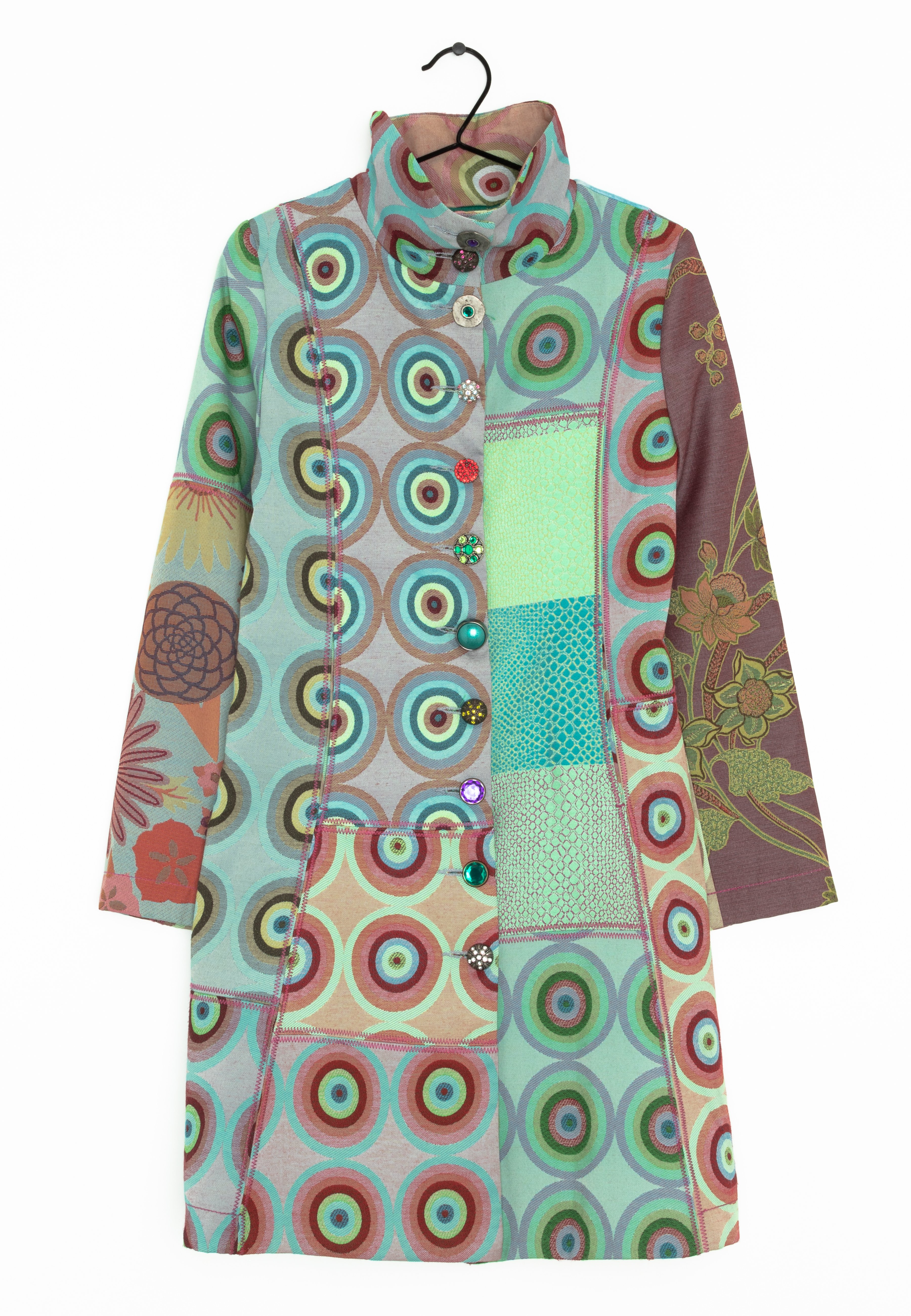 Abrigo Desigual Henkel Azul - Calce Regular - Compra Ahora | Dafiti Chile