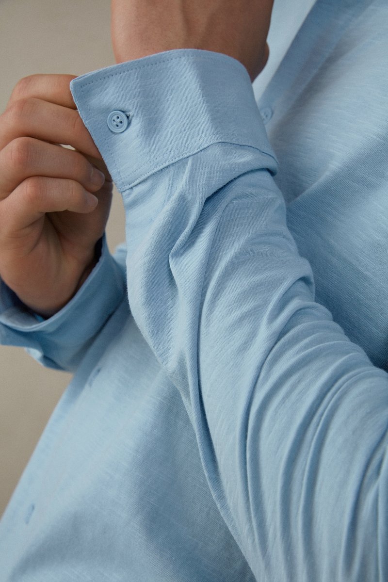 Herren Pyjamas | Intimissimi LANGARM Nachtwäsche Shirt light blue/türkis - PS99099 Herren Pyjamas | Intimissimi LANGARM Nachtwäsche Shirt light blue/türkis - PS99099