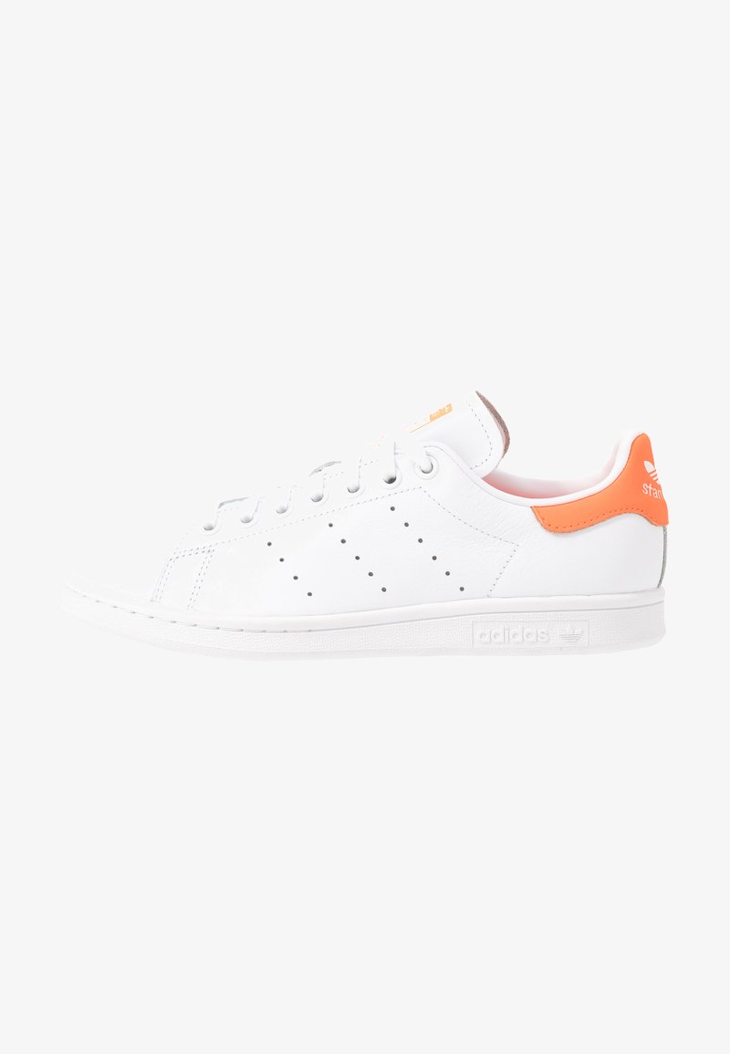 Adidas Originals Stan Smith Sneaker Low Footwear White Solar Orange Weiss Zalando De