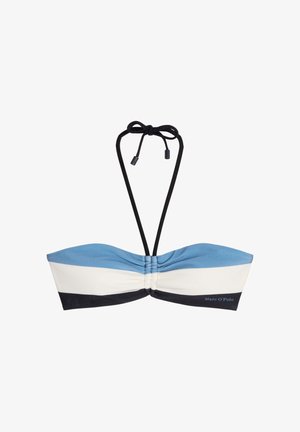 Marc O'Polo, SUMMER STRIPES - Bikini pezzo sopra - coronet blue blockstripe