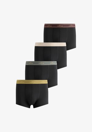 Next, HIPSTER BOXERS 4 PACK STANDARD - Kurze Boxershorts - black cotton modal