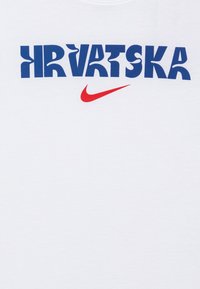 Nike Performance CROATIA CRO CREST TEE UNISEX - Trükipildiga T-särk - white/university red