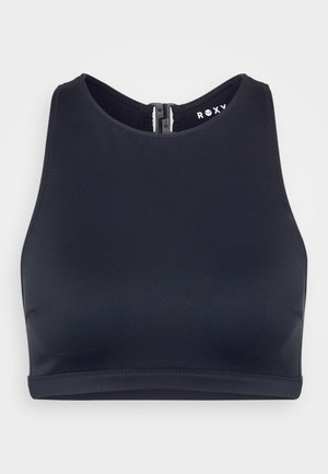 Roxy PRO WAVE CROP - Bikinio viršutinė dalis - anthracite