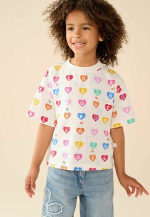 Little Bird, SLOGAN BOXY T-SHIRT 3 PACK - T-shirt con stampa - rainbow