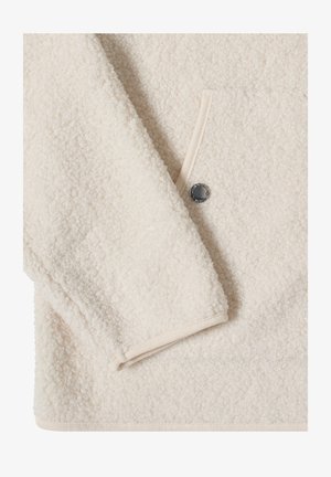 Cecil, TEDDY-JACKE MIT STEHKRAGEN IN UNIFARBE - Giacca in pile - teddy vanilla white