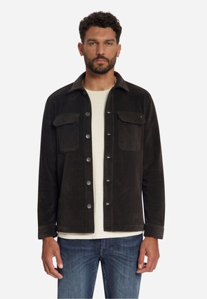 NO EXCESS, STRETCH CORD OVERSHIRT - Lichte jas - earth