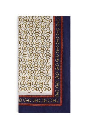 Scarf - marine ecru