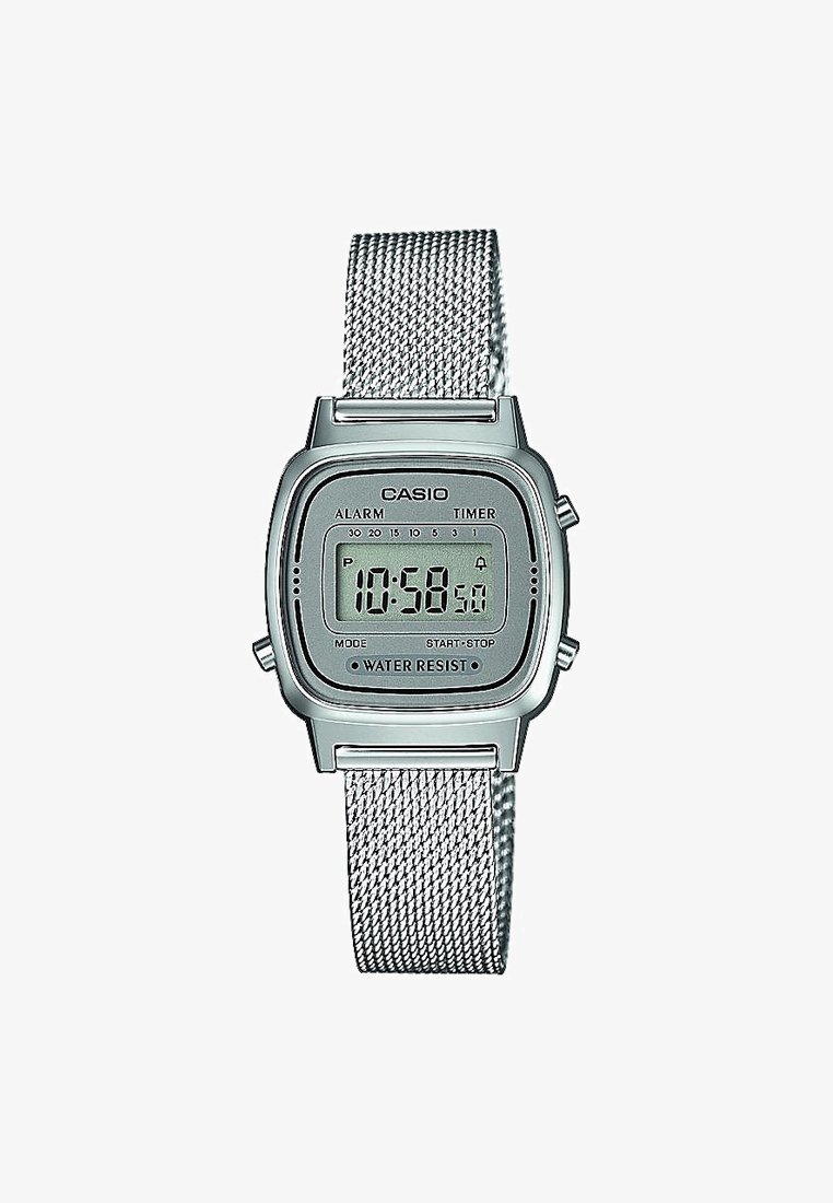 Casio Digitaluhr silver-coloured/silberfarben