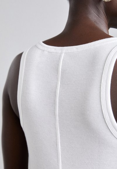 Helmut Lang STRAP RACER TANK - Topper - optic white