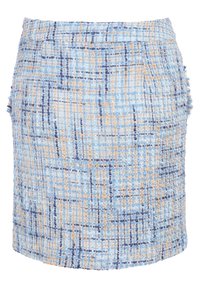 Cartoon MIT EINGRIFFTASCHEN - Minirock - blau beige