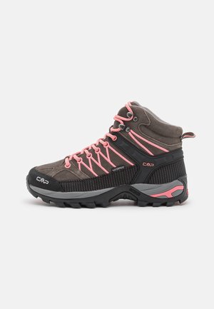 RIGEL MID TREKKING - Hiking shoes - fango/pesca