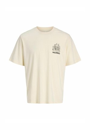 Jack & Jones, T- - T-shirt imprimé - antique white