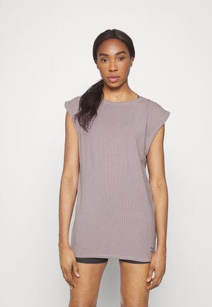 EXHALE RELAXED TEE - Jednoduché triko - quail