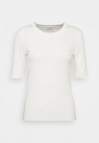 CREW NECK SHORT SLEEVE - T-paita - ivory