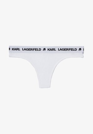 KARL LAGERFELD LOGO THONG - Stringi