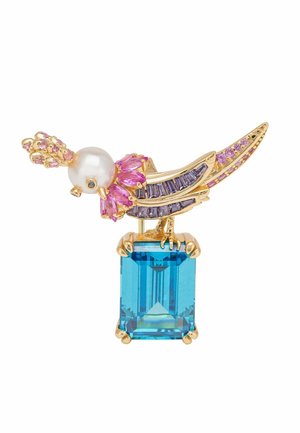 BIRD OF PARADISE PEARL TOPAZ  - Brooch - blue