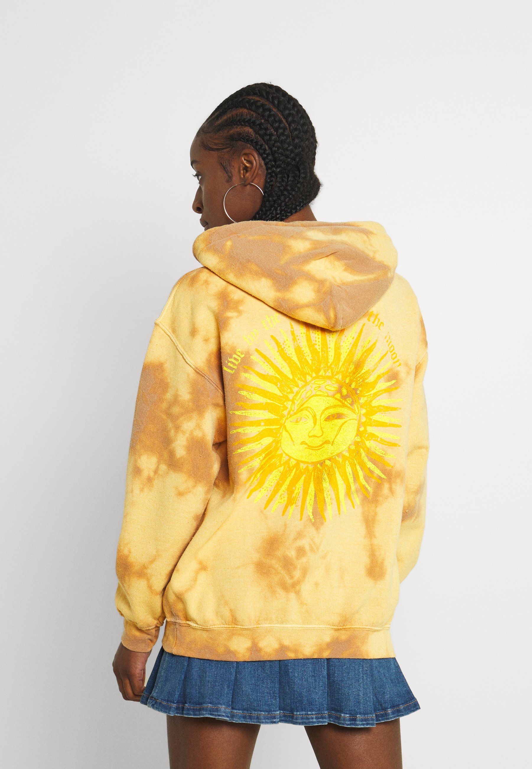 pull&bear logo hoodie